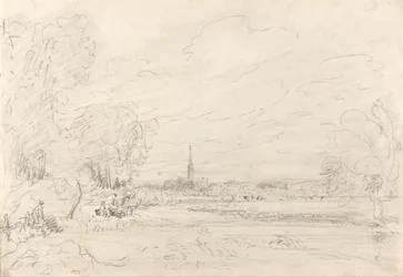 Salisbury Cathedral from the Meadows